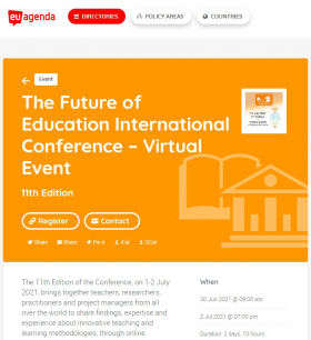 The Future of Education” International Conference on EU Agenda
